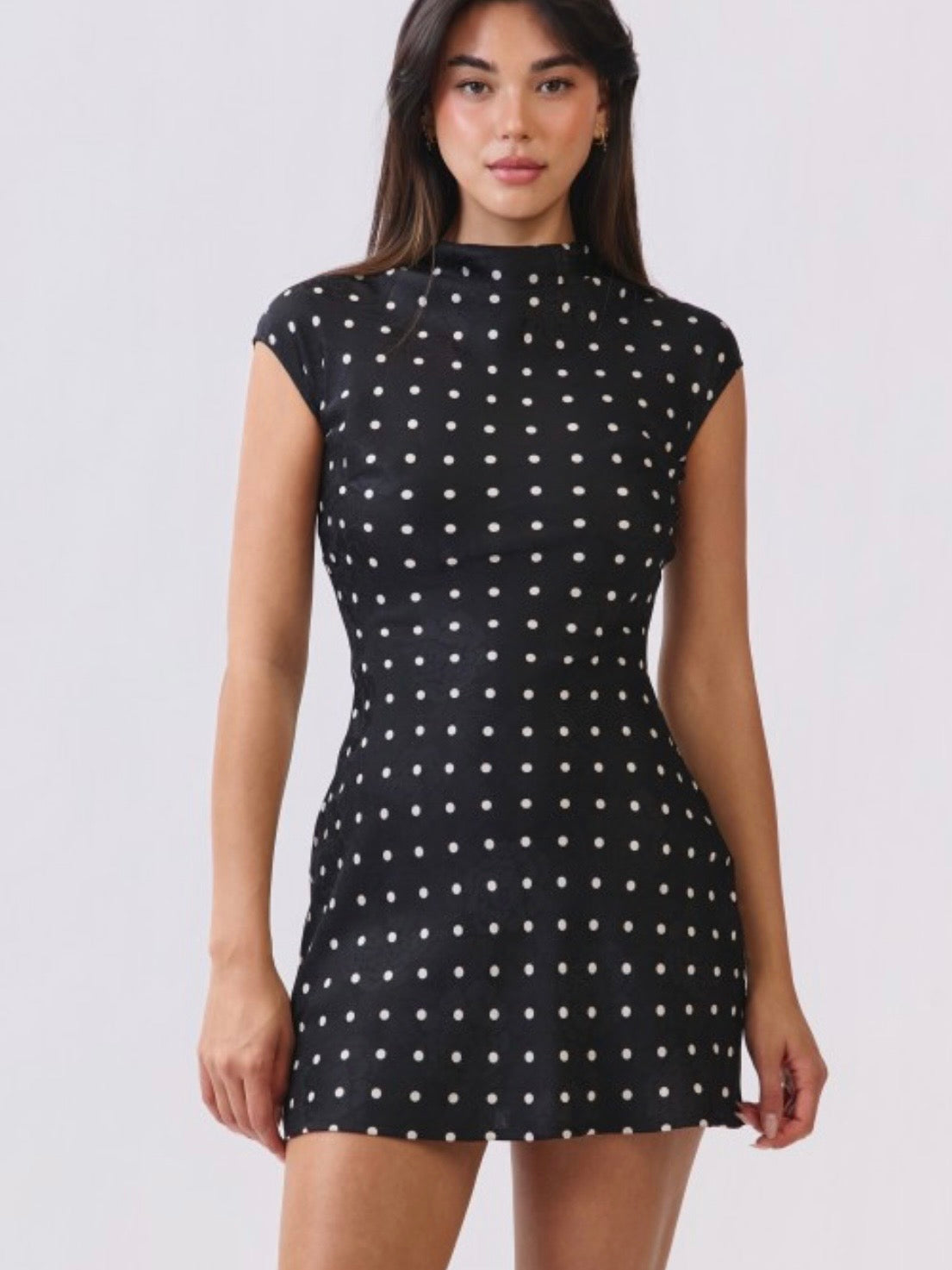Polka Dot Mini Dress