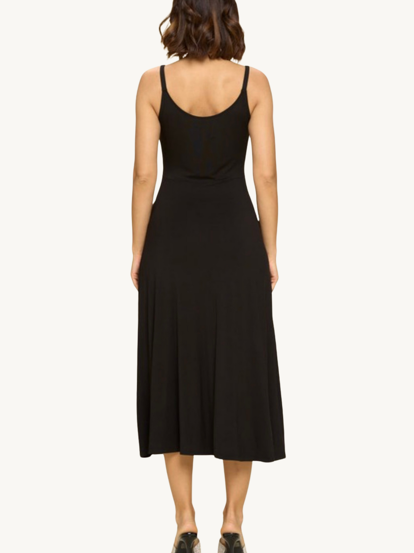 Black Midi Dress