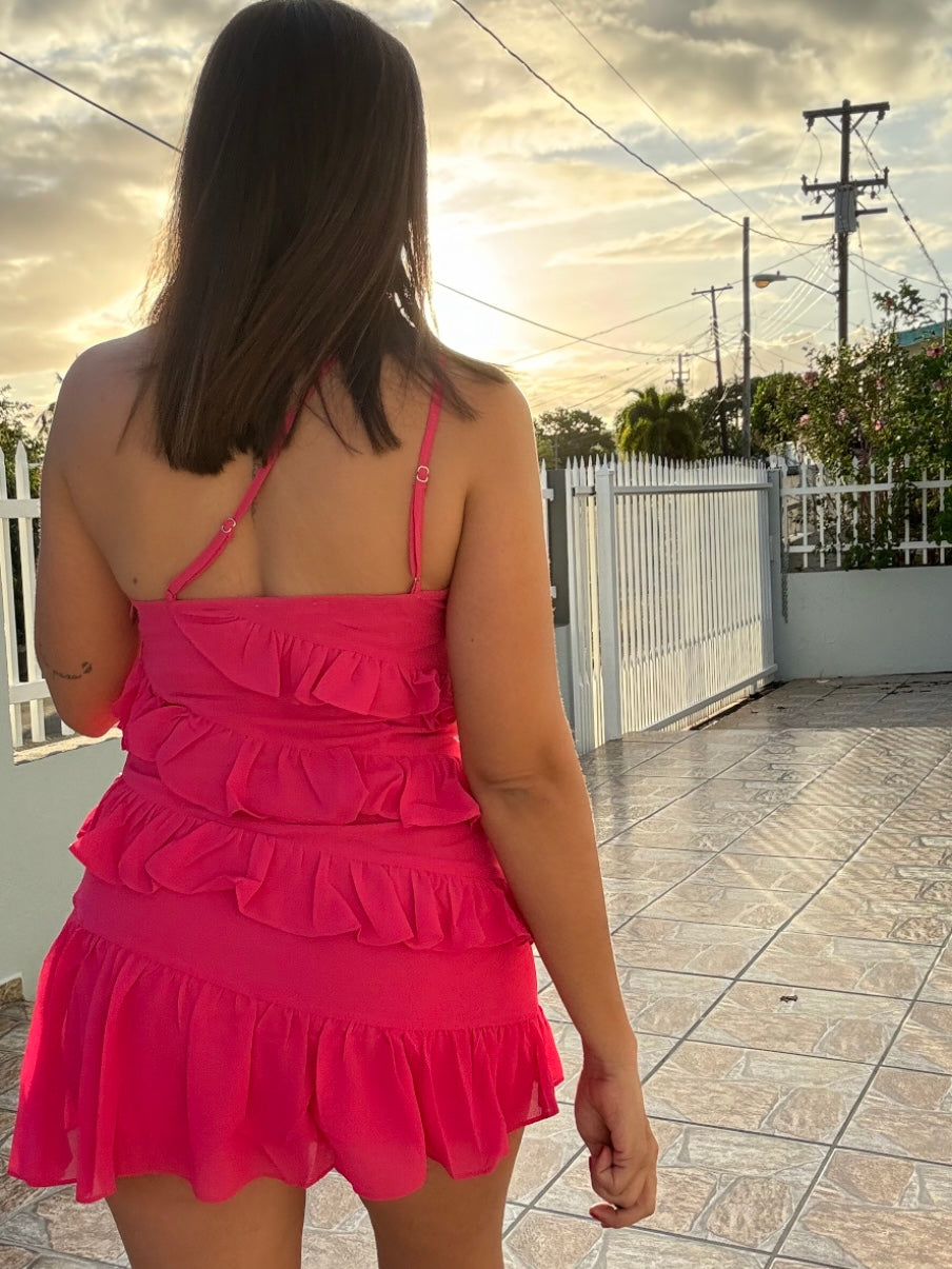 Pink Mini Dress