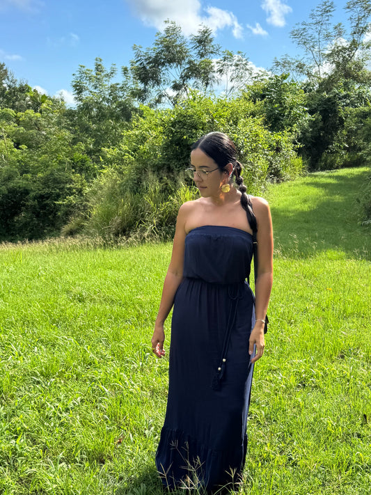 Navy Maxi Dress