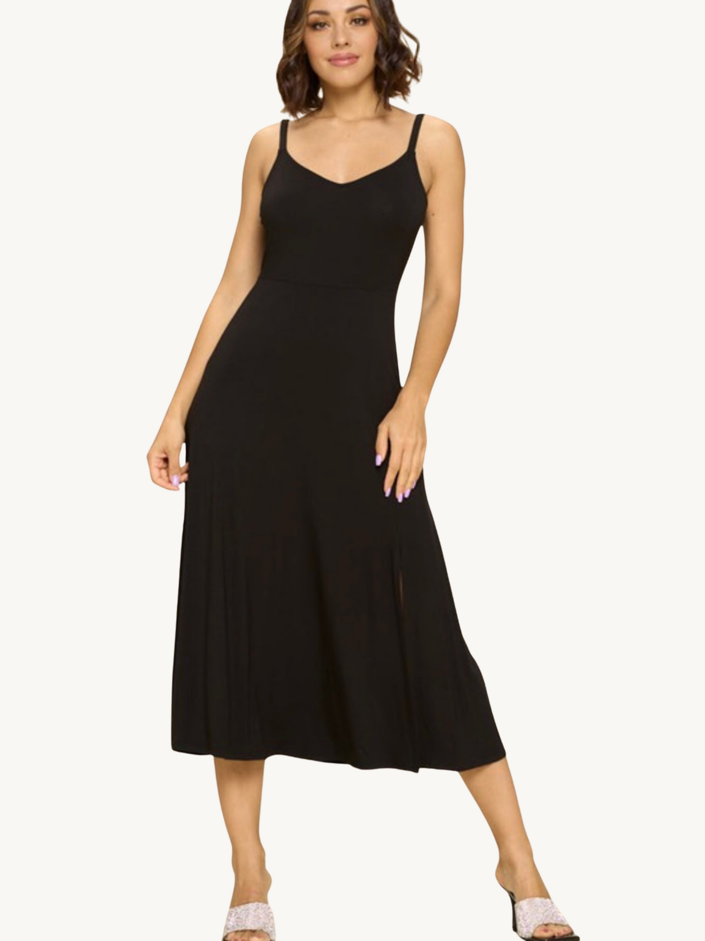 Black Midi Dress