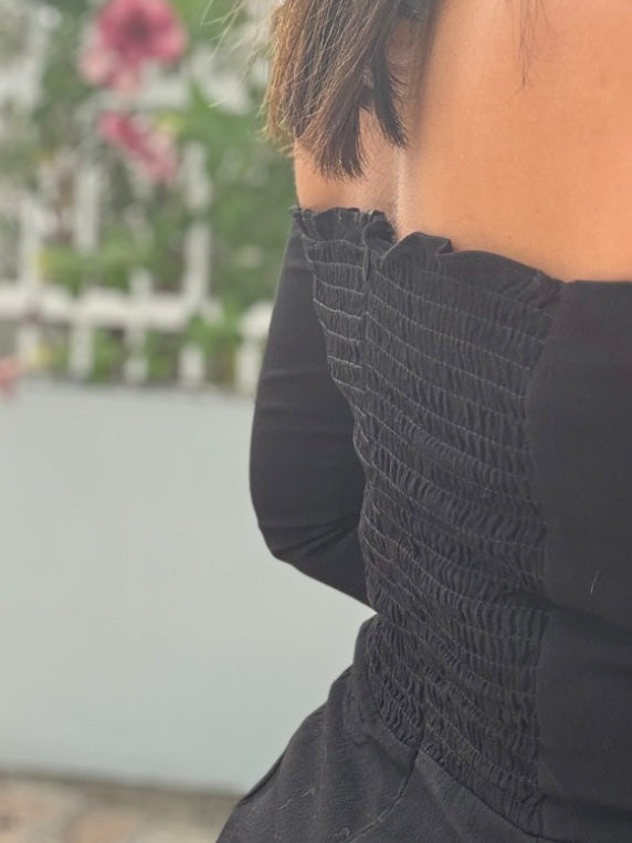 Black Midi Dress
