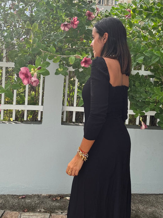 Black Midi Dress