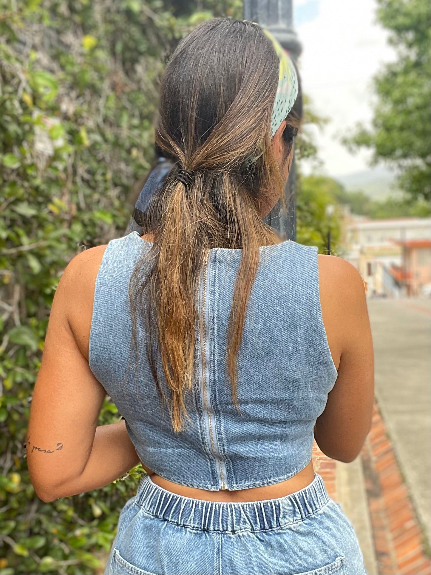 Denim Perfect Top