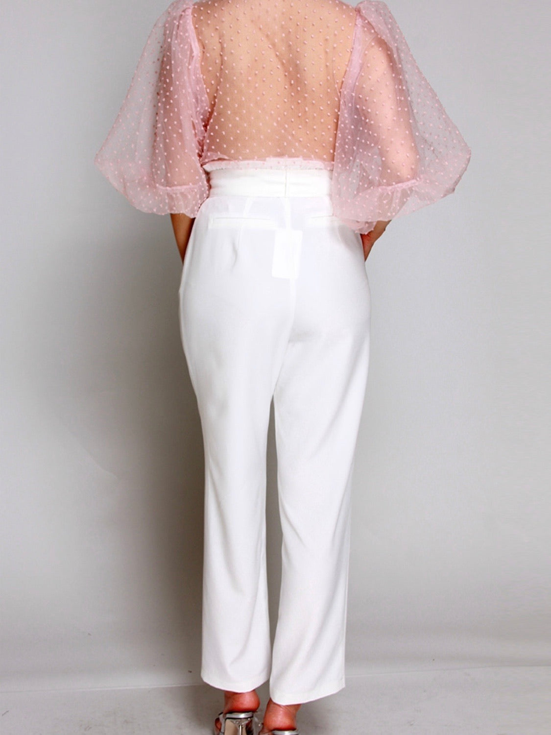 Unique White Pant