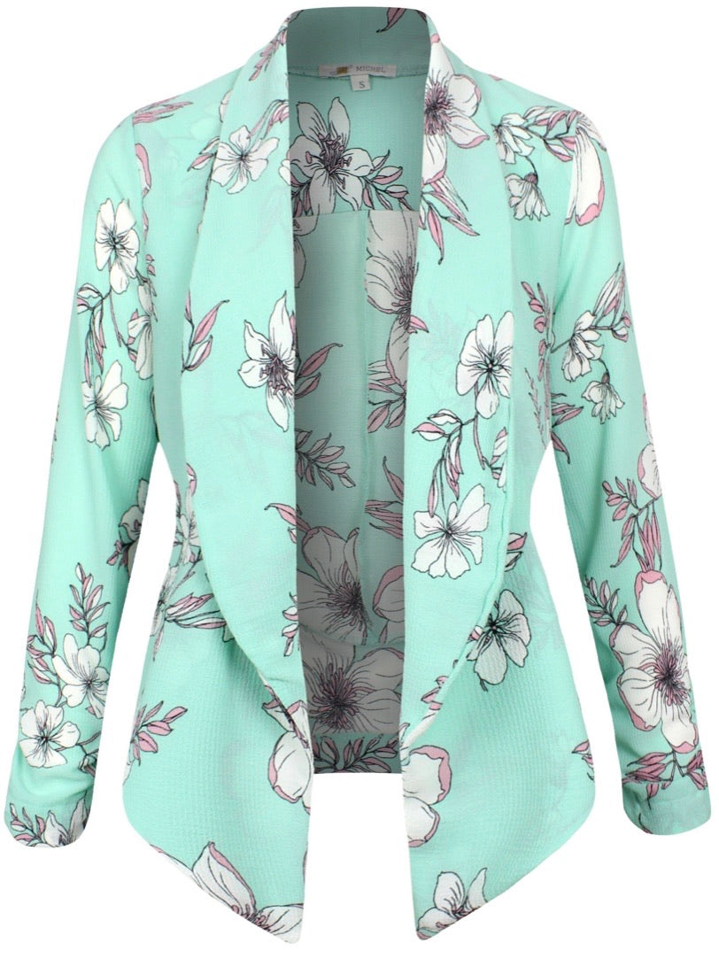 Tropical Mint Blazer