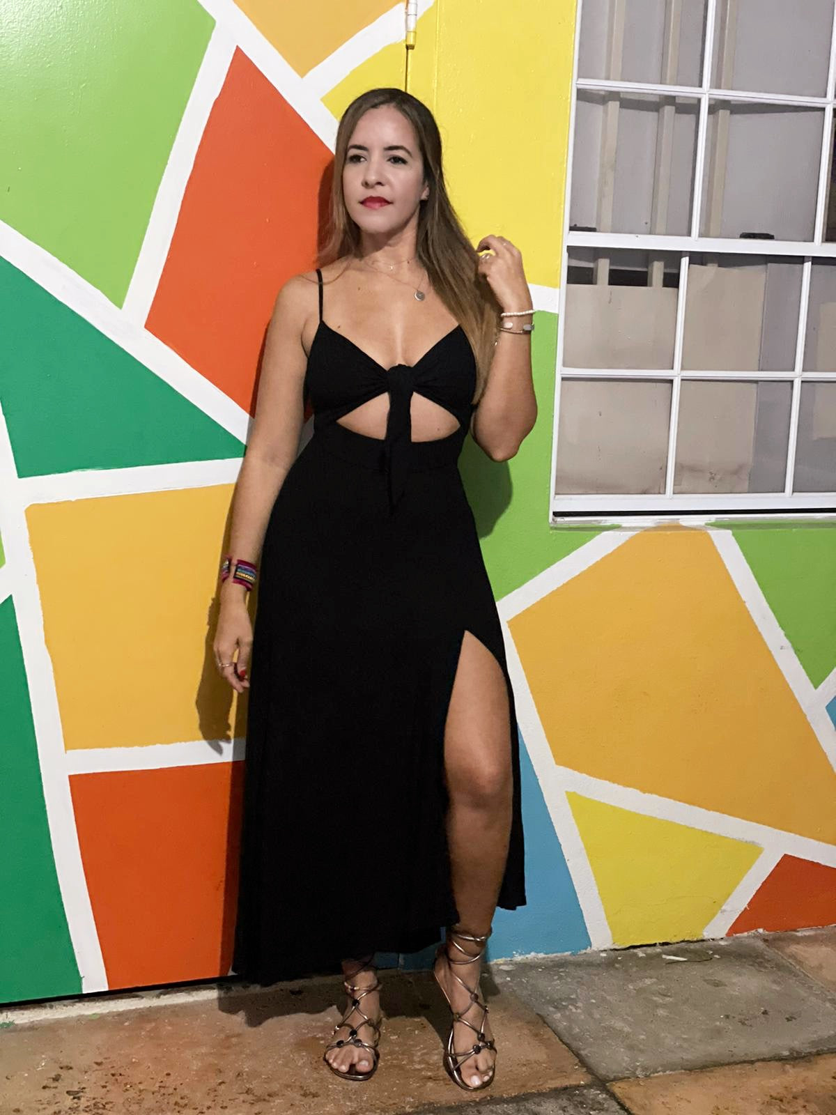 Love Black Midi Dress