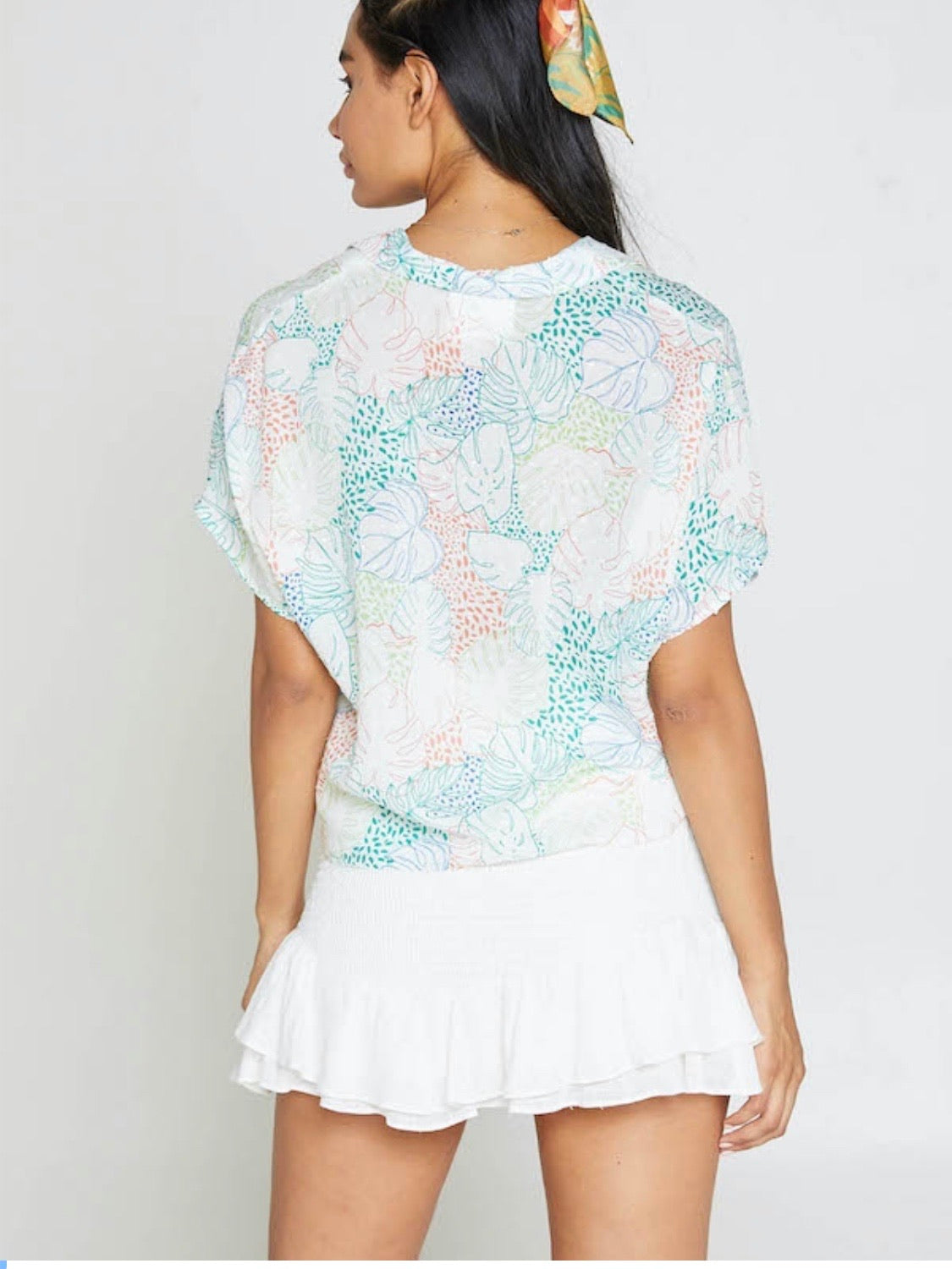White Mini Skirt