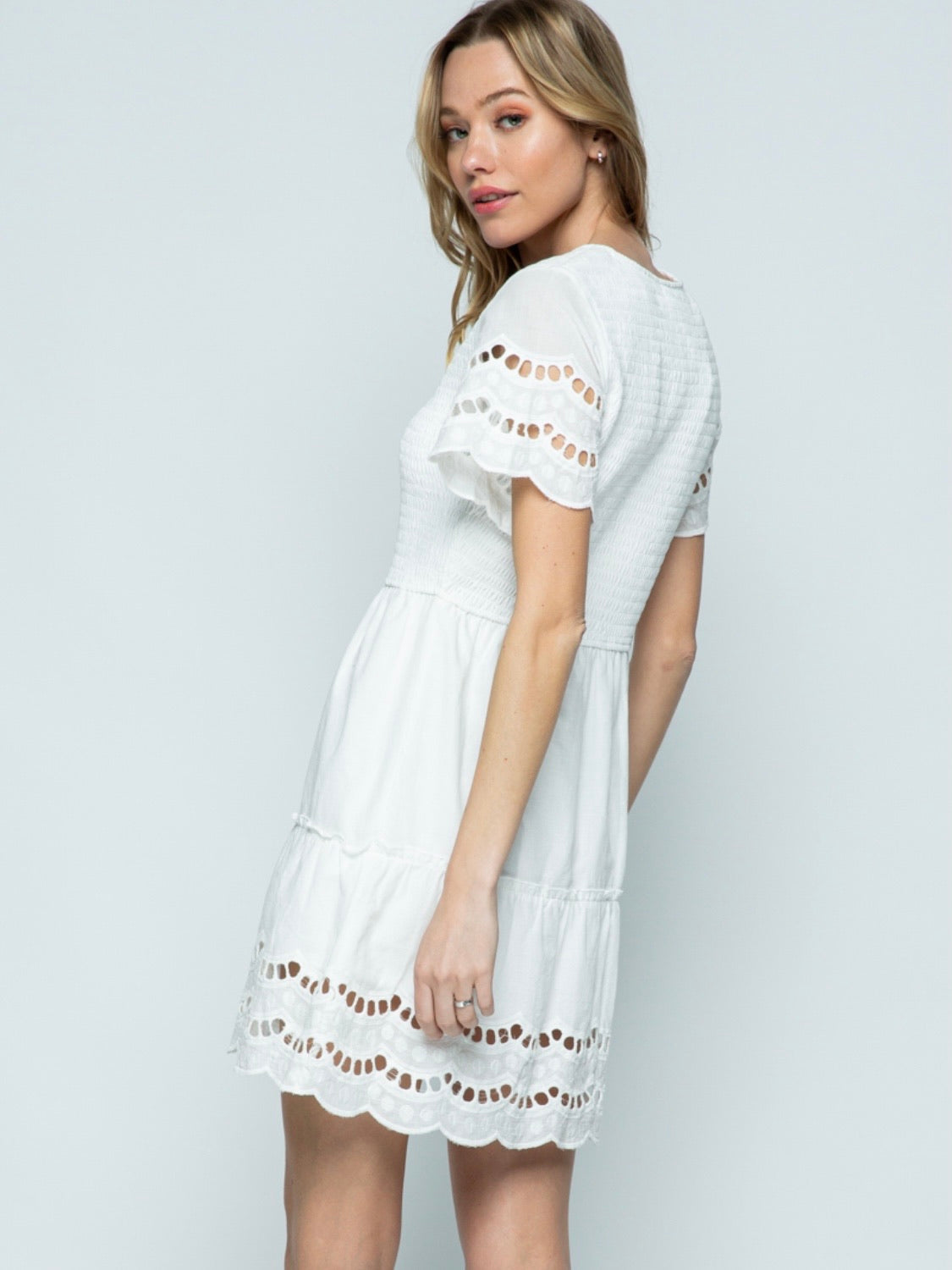 Sweet White Dress