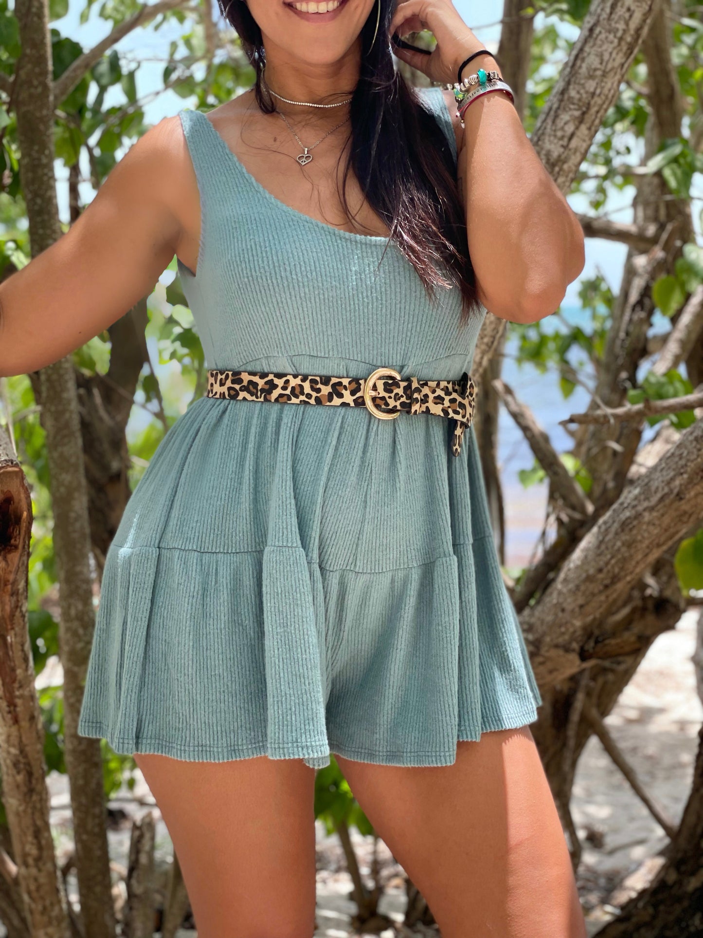 Sage Peace Romper