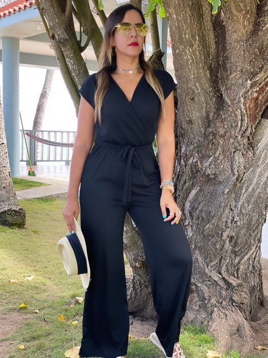 Classic Black Jumpsuit