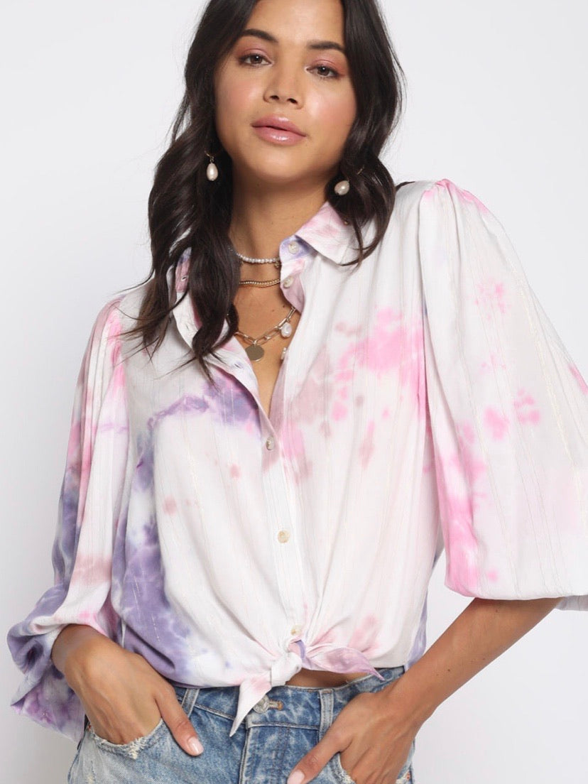 Cute Tie Dye Top
