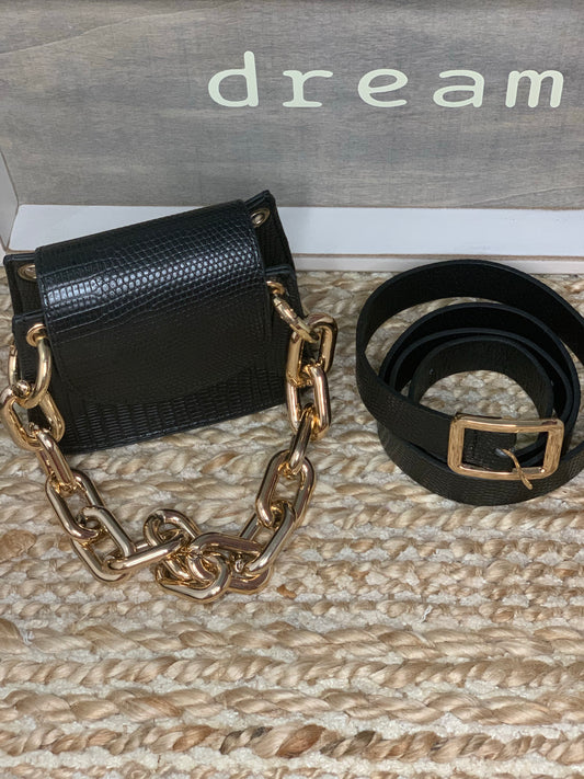 Belt and Bag Set