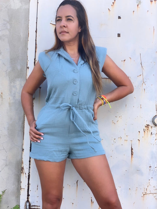 Sage Romper