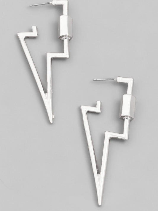 Carabiner Lightning Earrings