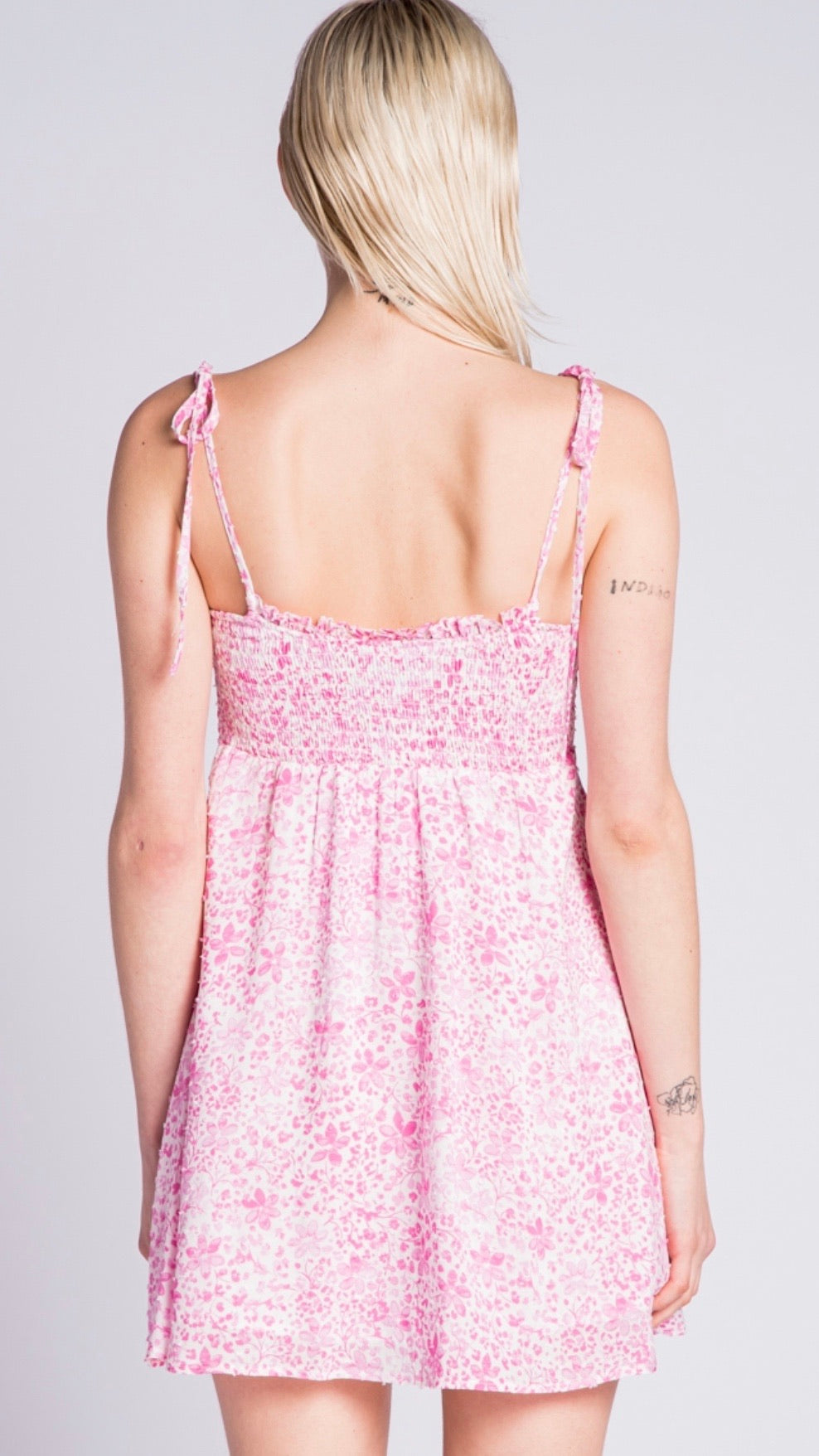 Boho Pink Dress