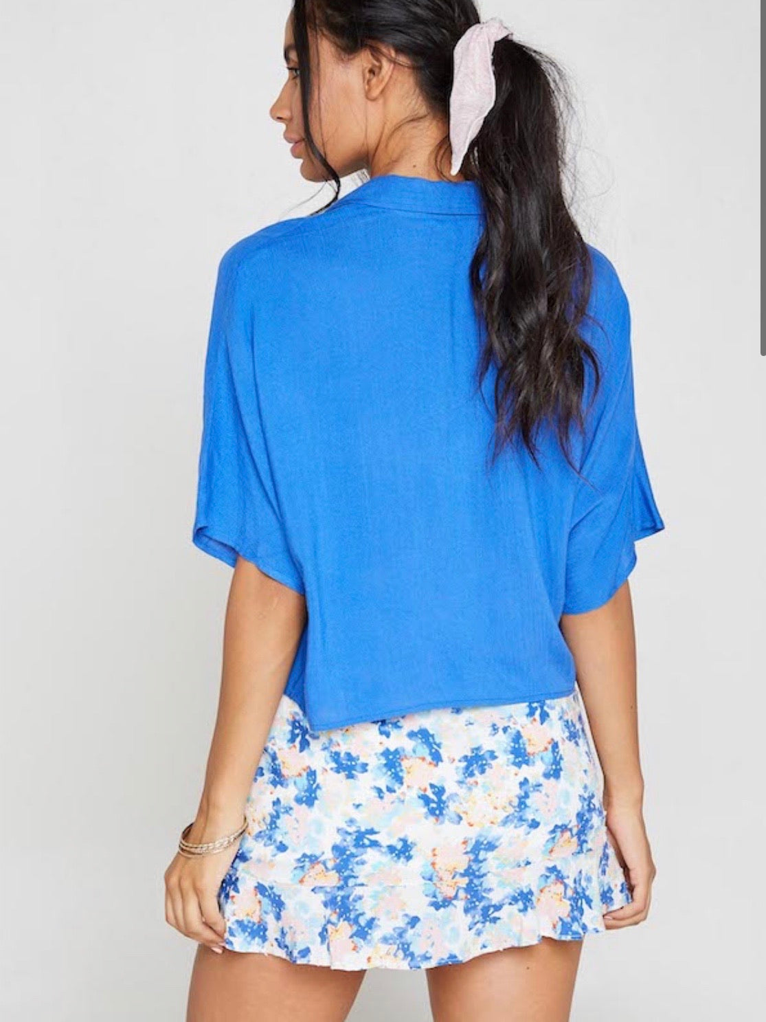 Royal Blue Top