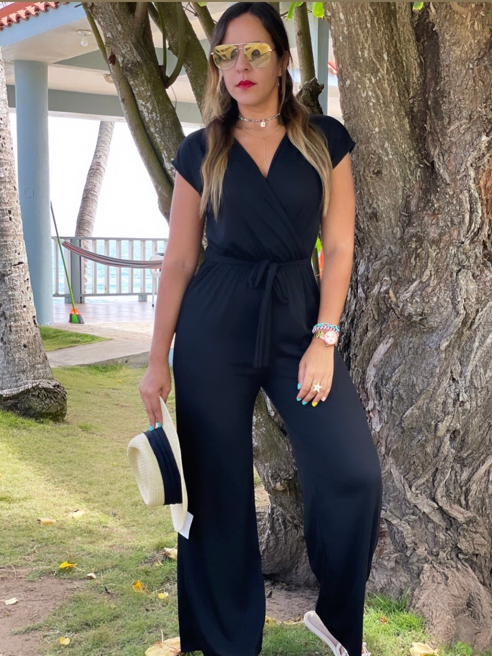Classic Black Jumpsuit