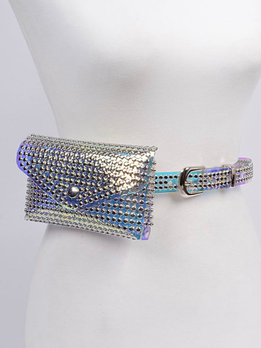 Multicolor Bag + Belt