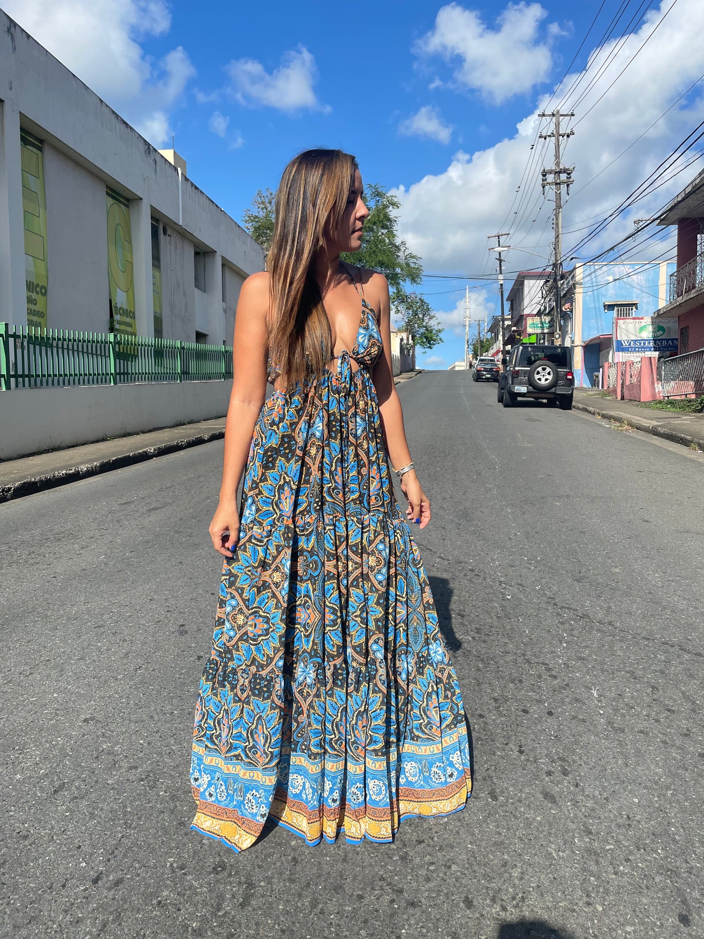 Santorini Maxi Dress