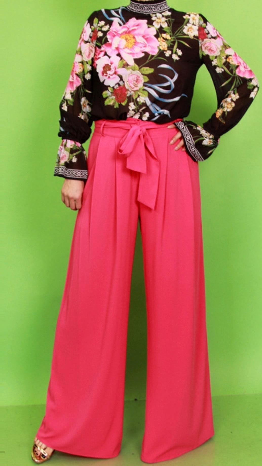 Pink Beltbottom