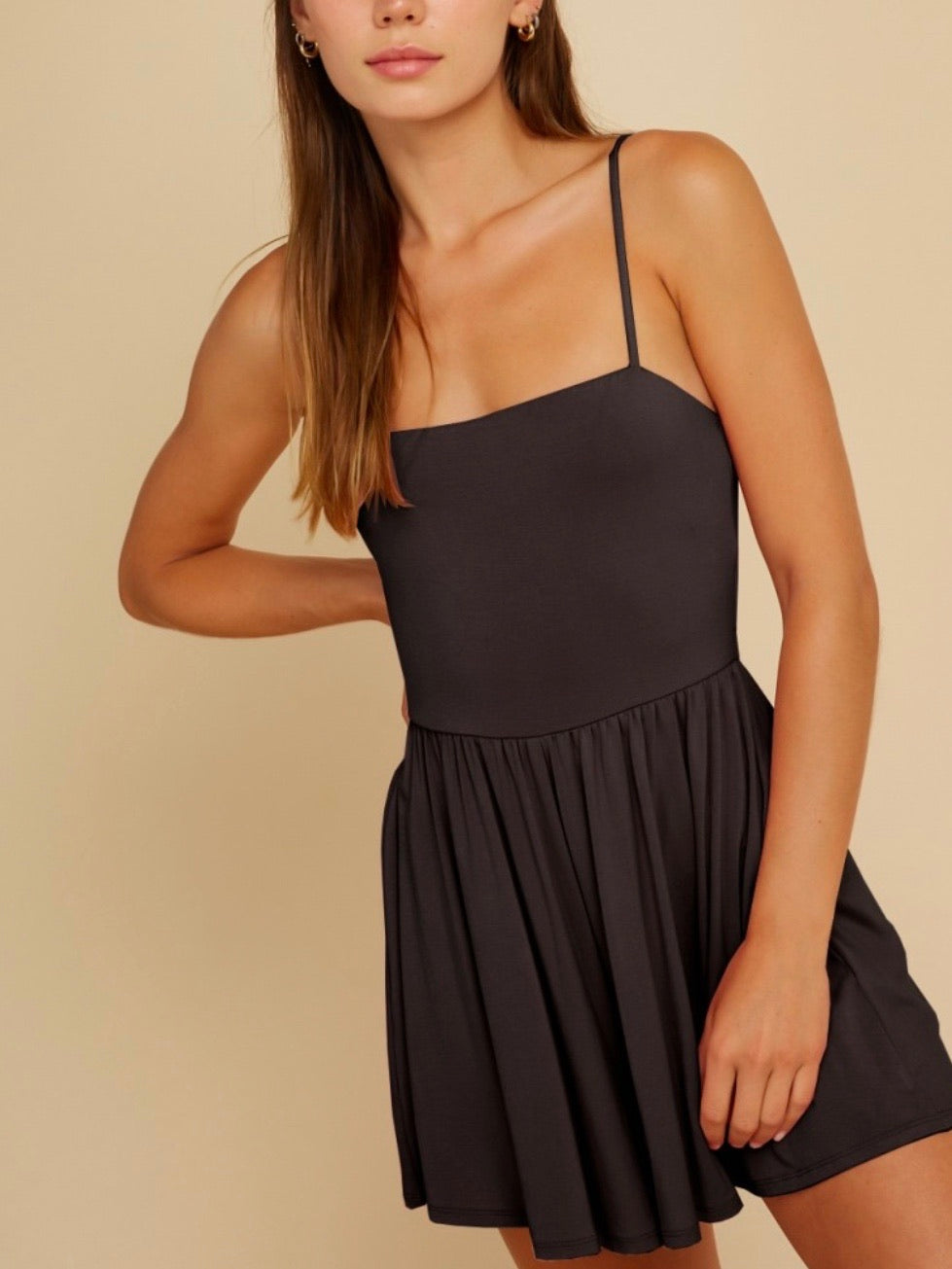 Cozy Black Romper