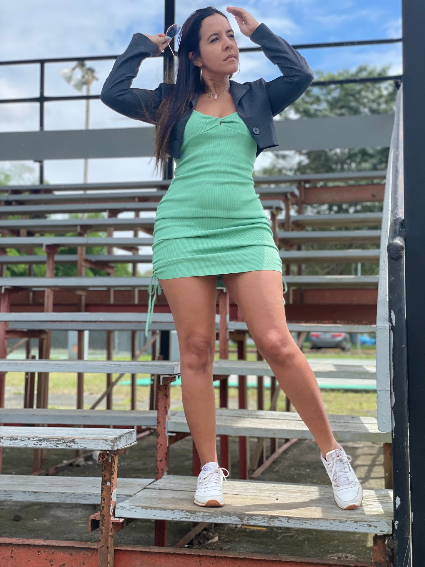 Mint Green Dress