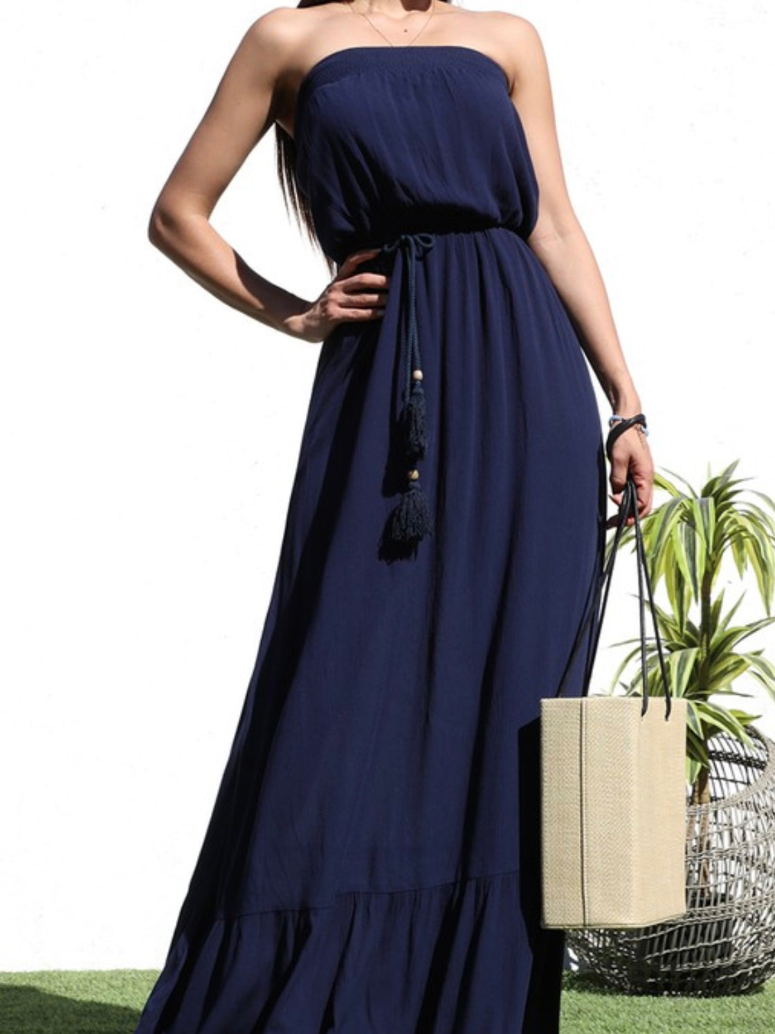 Navy Maxi Dress