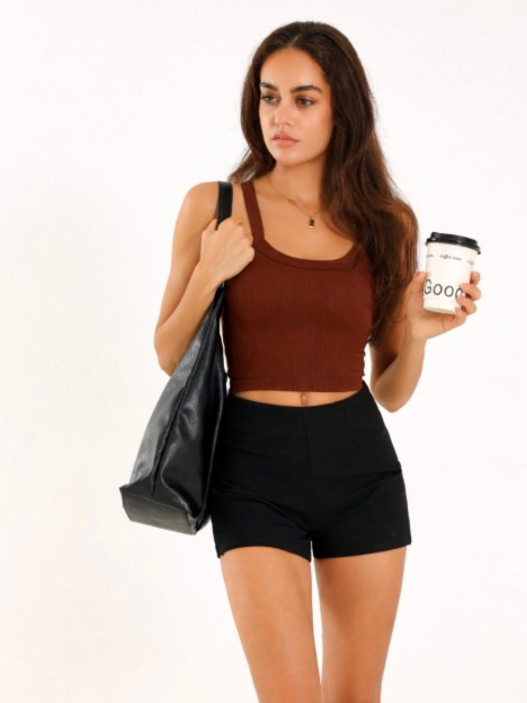Essential Ribbed Crop Top