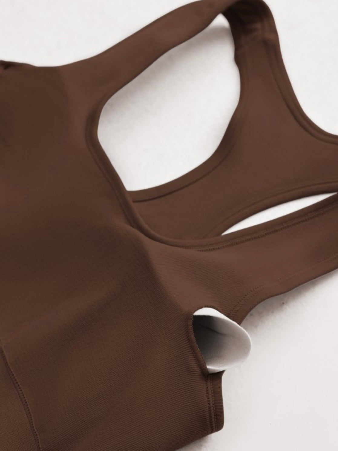 Brown Sporty Chic Dress with Pocket Shorts