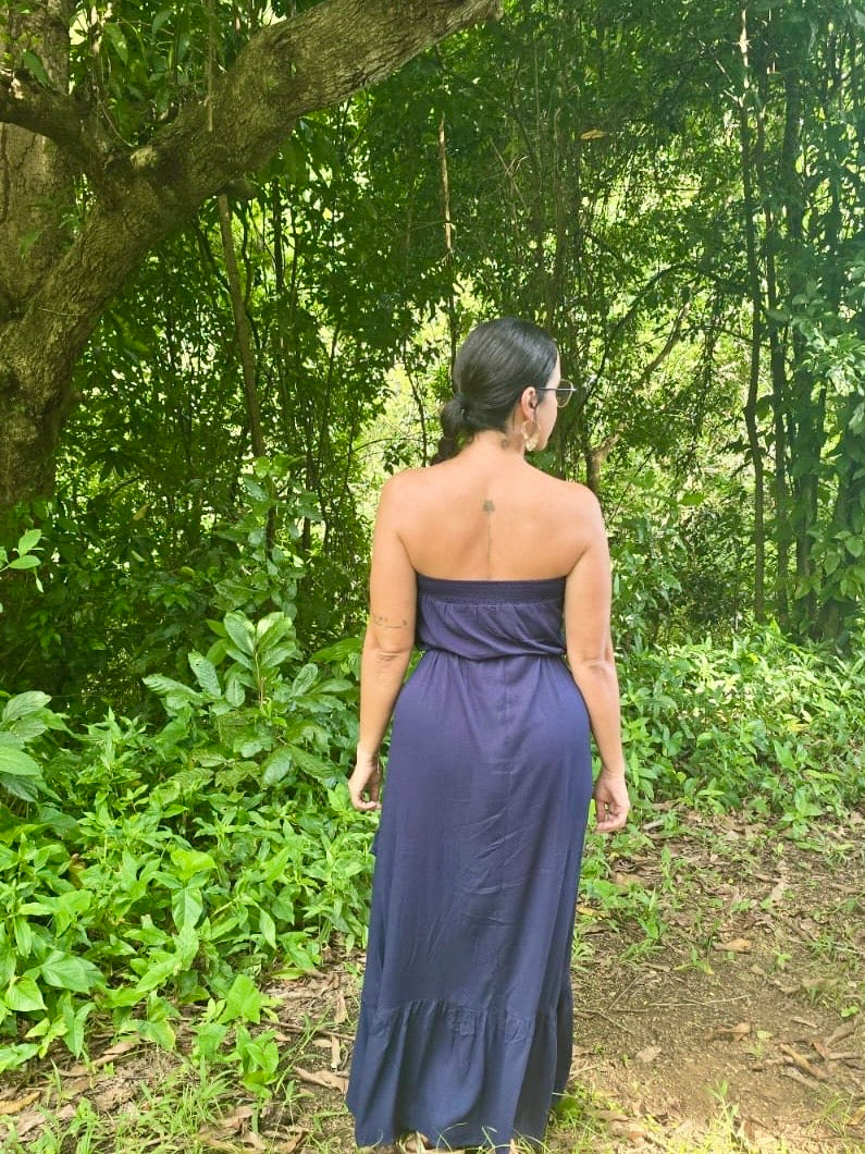 Navy Maxi Dress