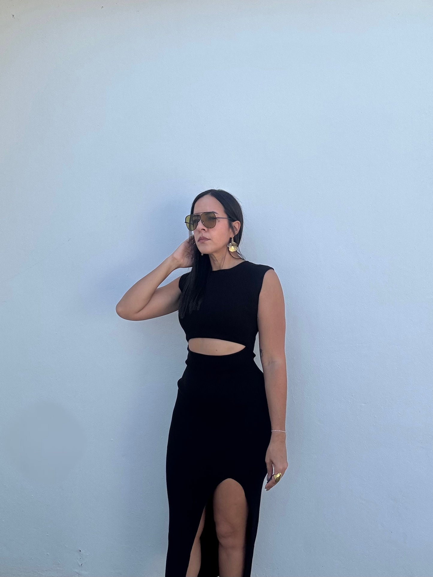 Black Midi Dress