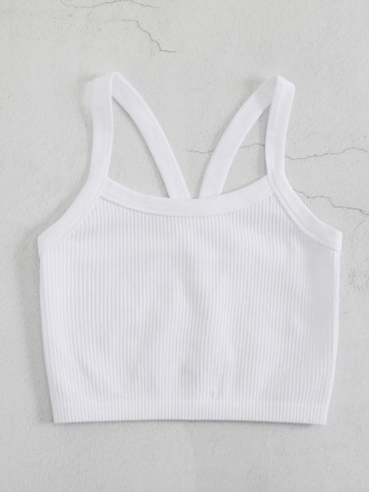 Essential Ribbed Crop Top