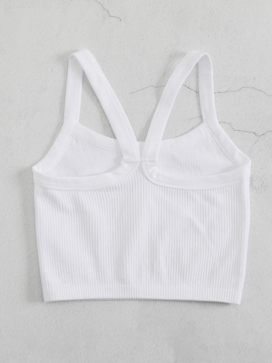 Essential Ribbed Crop Top