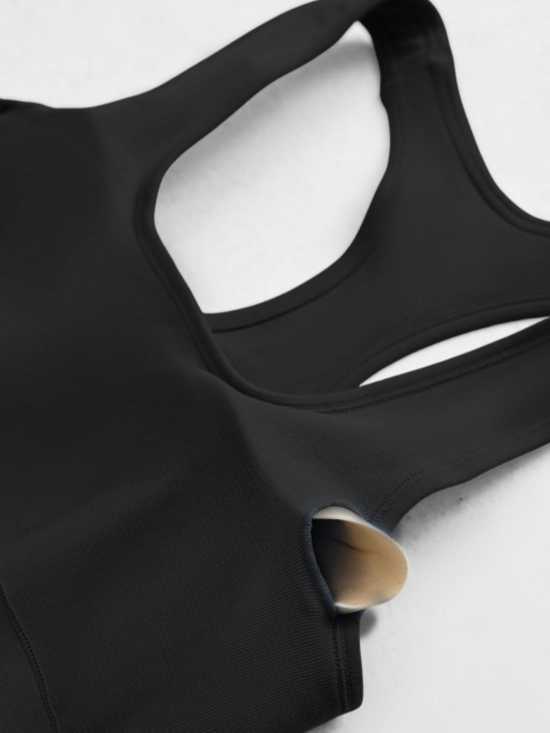 Black Sporty Chic Dress with Pocket Shorts