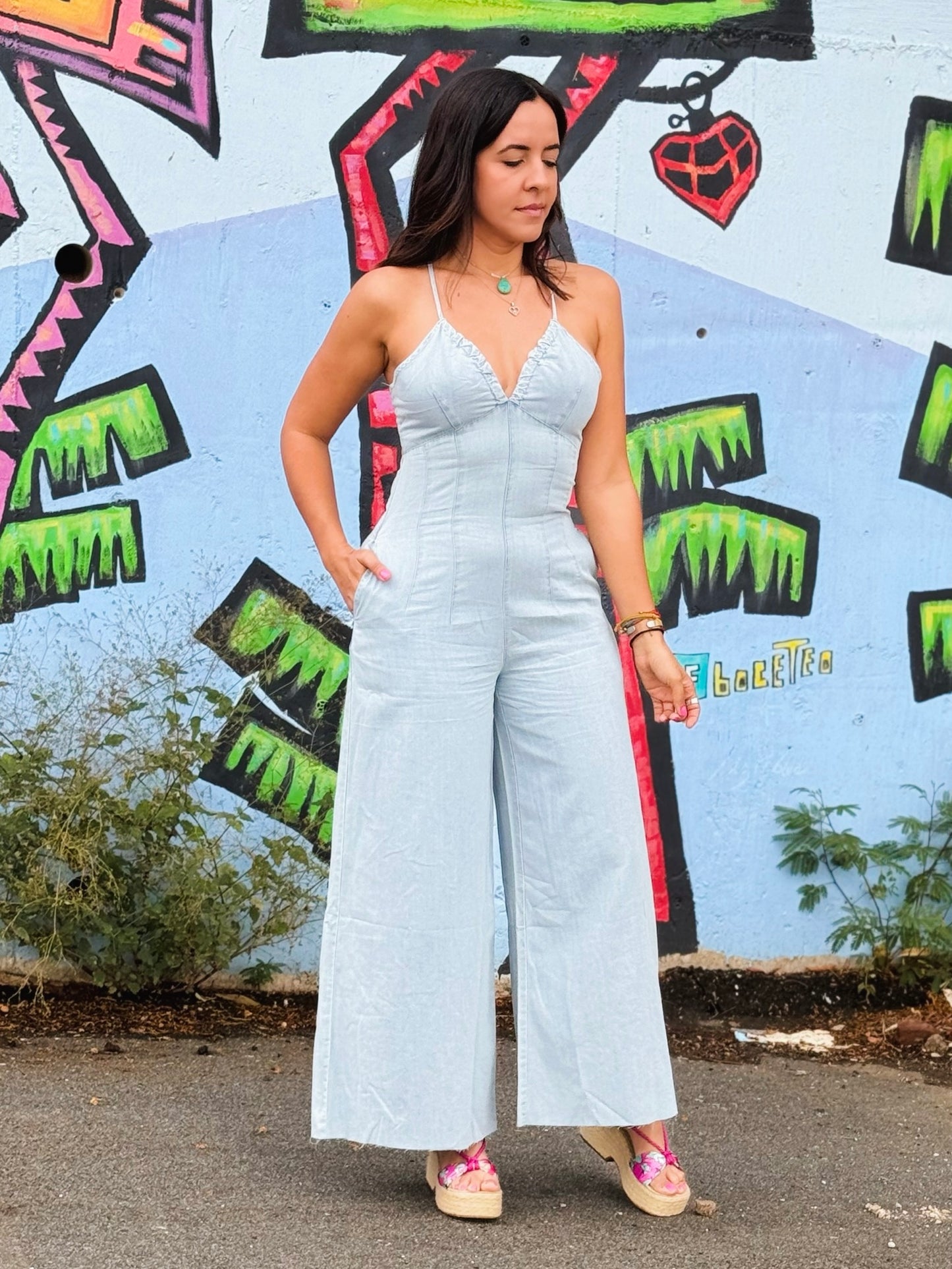 Soul Denim Jumpsuit