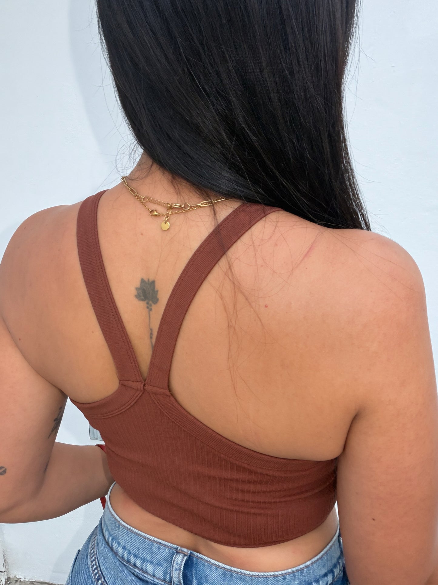 Essential Ribbed Crop Top