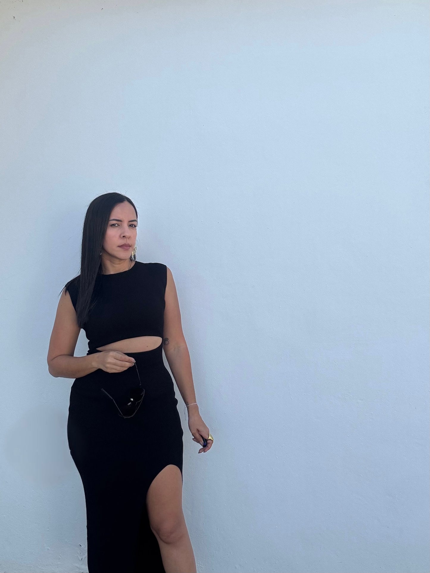 Black Midi Dress