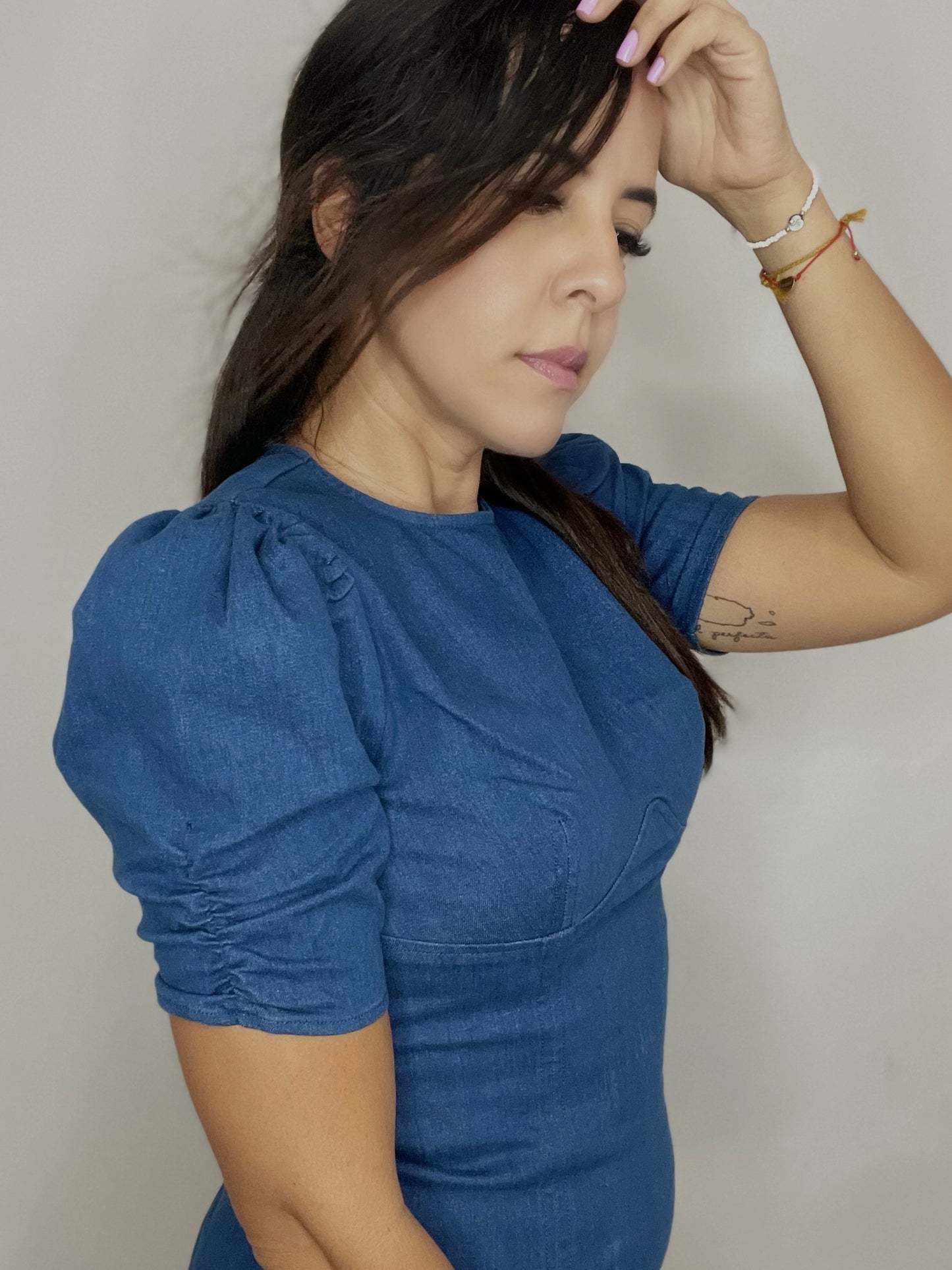 Denim Mini Dress