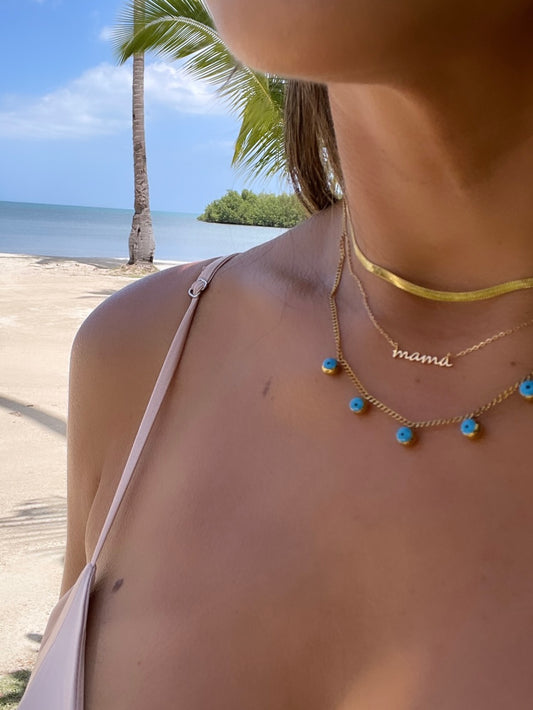 Evil Eye Turquoise Necklace