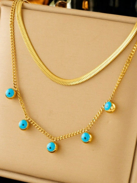 Evil Eye Turquoise Necklace