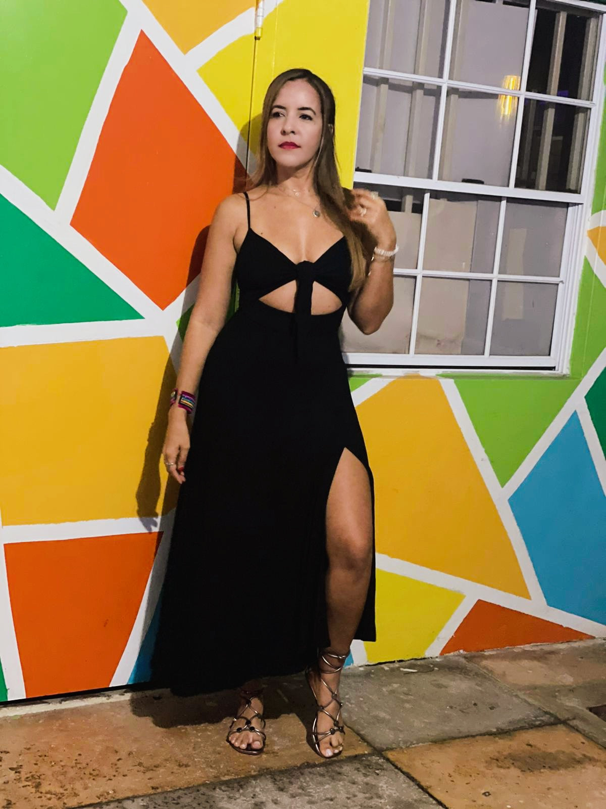Love Black Midi Dress