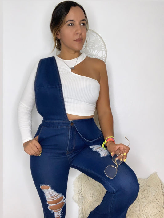 Dark Denim Overall