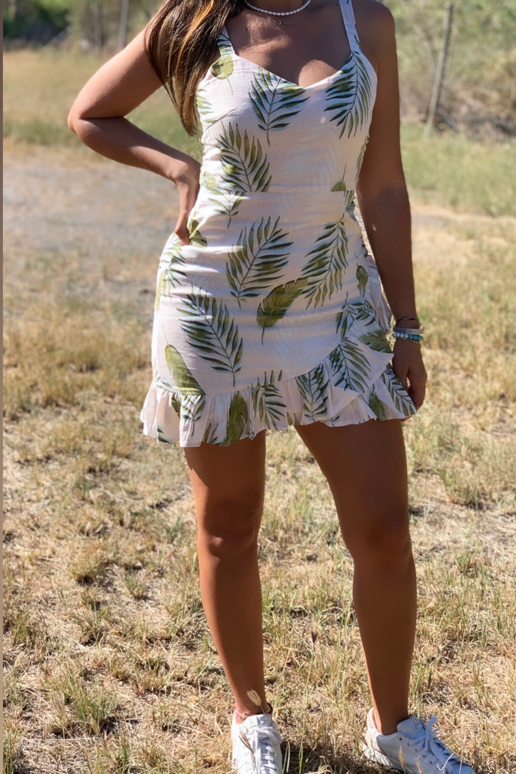 Tropical Plan Dress
