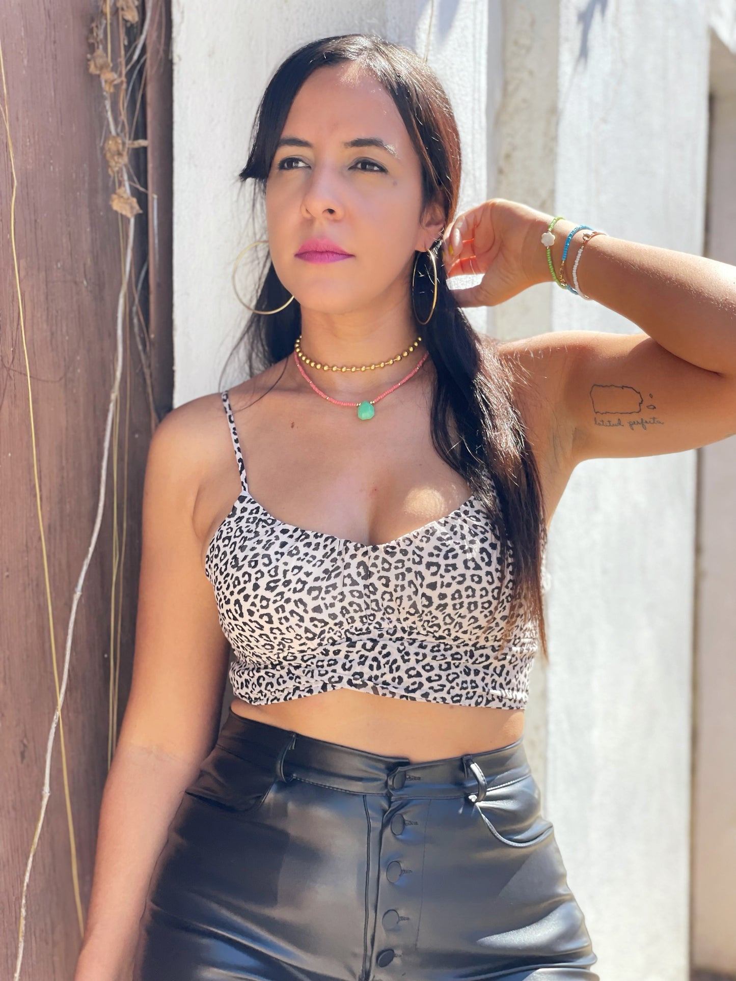 Cheetah Crop Top