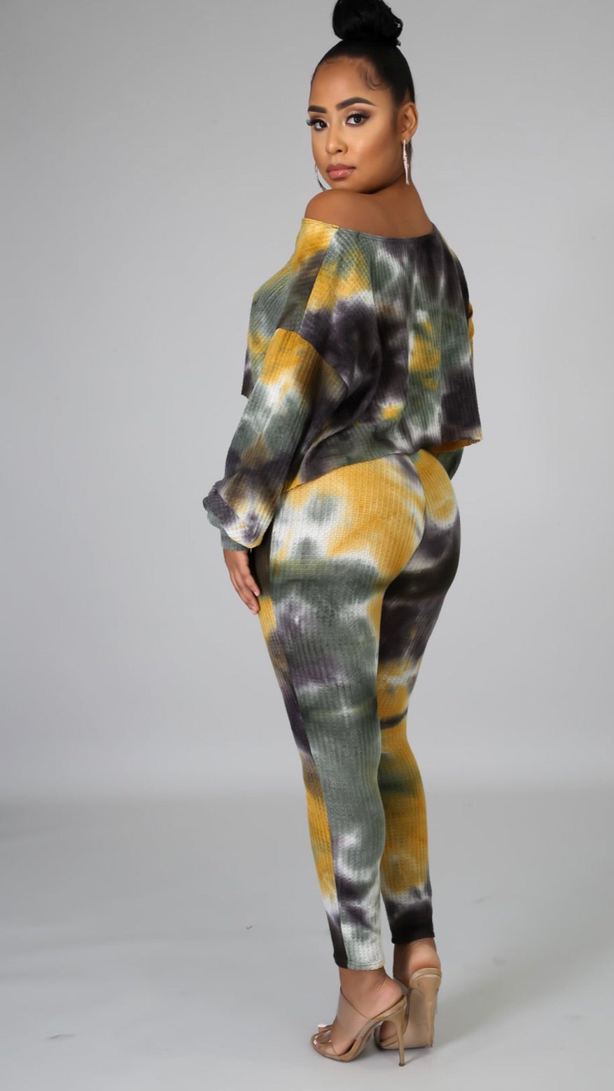 Green Tie Dye Set
