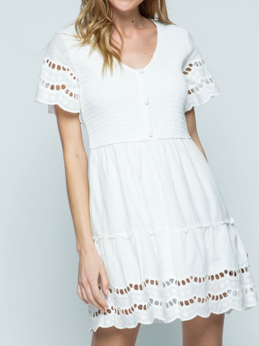 Sweet White Dress