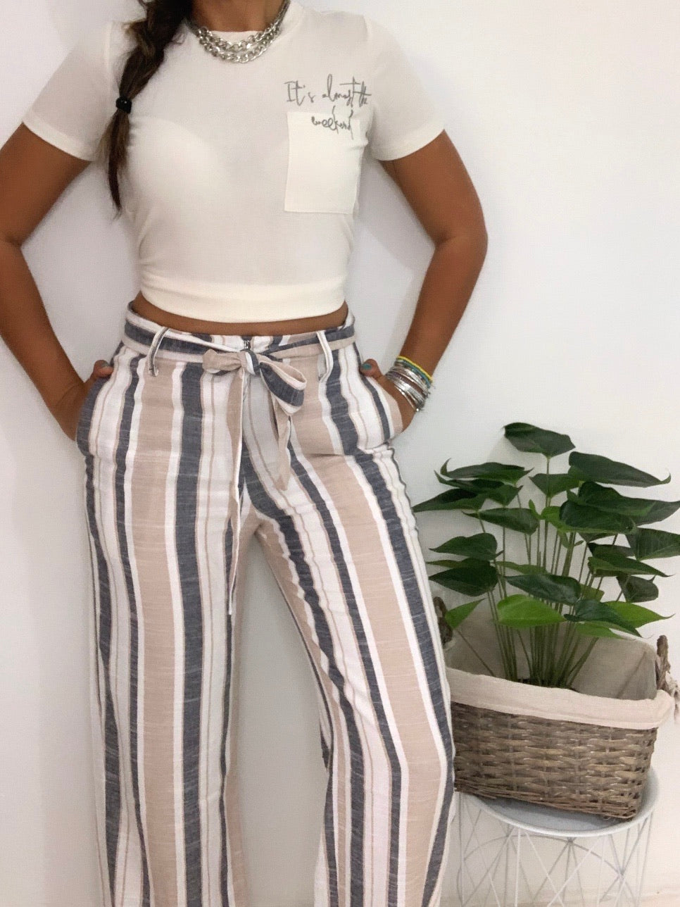 Stripe Pants