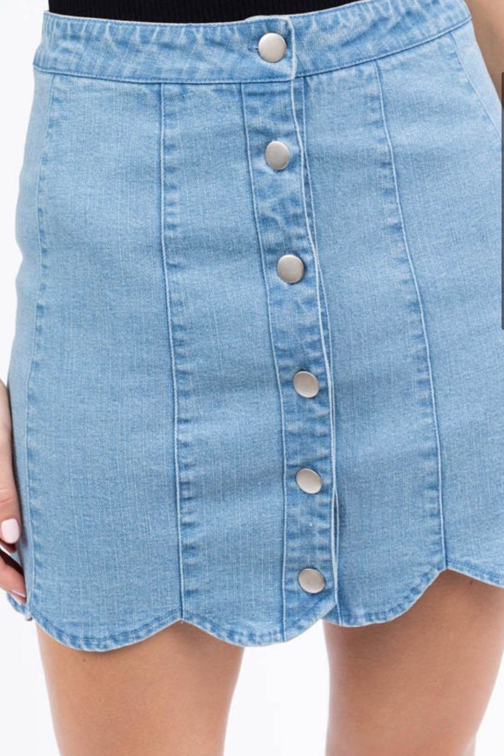 Forever Denim Mini Skirt