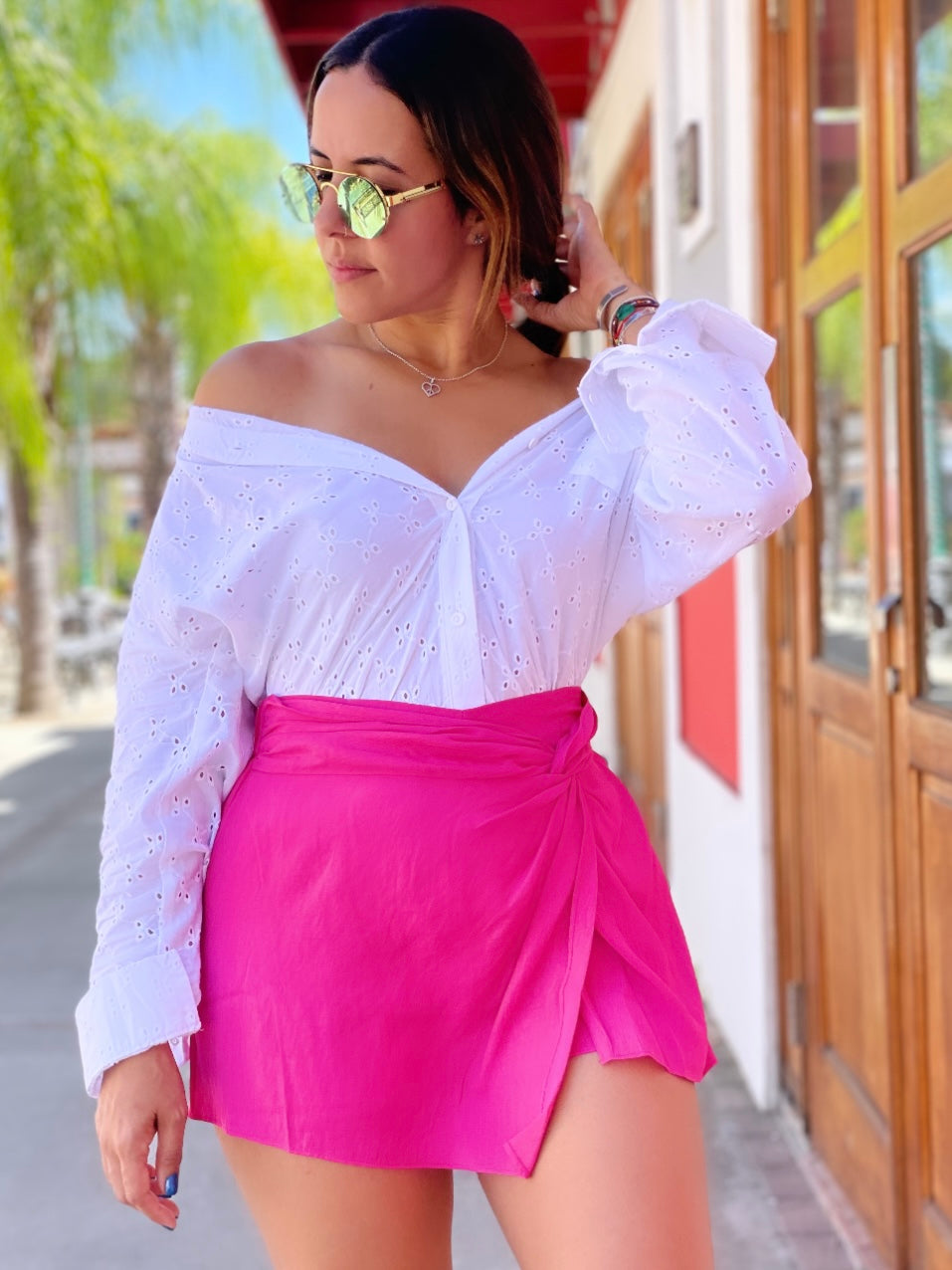 Pink Skort